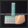 Buy cheap PET Metal Pot Film Membrane 2.0mm Industrial Numeric Keypad from wholesalers