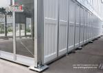 Double Decker High Peak Tents With Glass Walls For Horse Competition