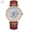 Buy cheap KINYUED simple fashion waterproof manufacturer watches custom logo mechanical automatic watch from wholesalers