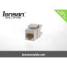 Buy cheap 50U ABS Ethernet Rj45 Connector 125vac UTP Keystone Jack Cat5e from wholesalers
