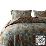 Quilt Cover Made Of Long Staple Cotton, Four Piece American Style Bed Sheet,