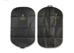90GSM Dress Garment Bag With 5th Nylon Zipper , Customized Black Garment Bag