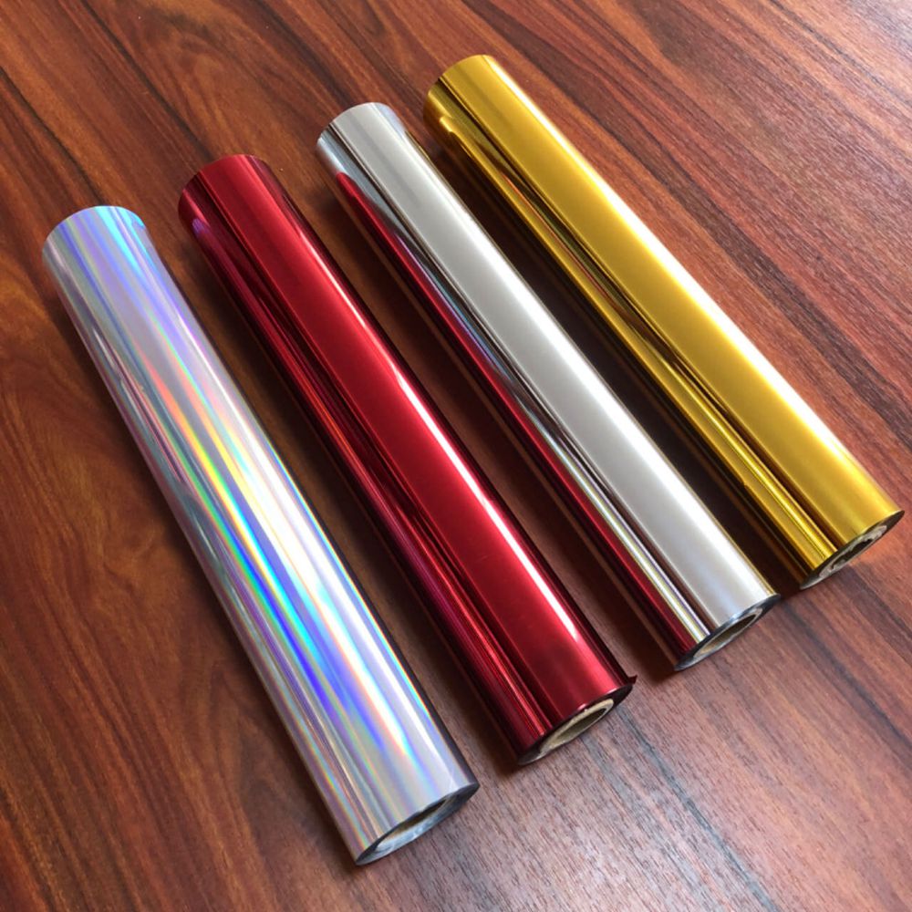 12 Micron Cold Stamping Foil PET Toner Reactive Foil For DIY Printing / Card Making