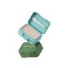 Buy cheap 100g Deodorant Square Cream Jar With Spoon Flip Top from wholesalers