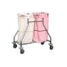 Buy cheap Medical Waste Collecting Hospital Instrument Trolley Stainless Steel Medical Nursing Care Trolley from wholesalers