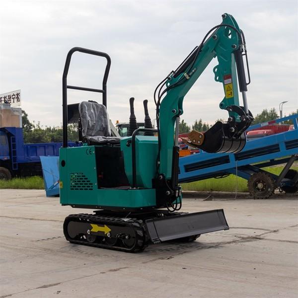 Buy cheap CE Small Household Excavator Mini Electric Drive Small Digger Machine from wholesalers