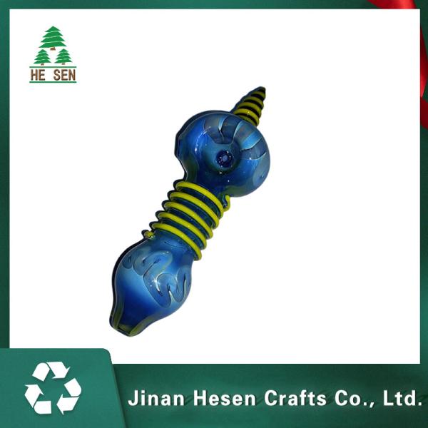 Buy cheap HESEN Weed Puff Dabs 90g 5.5 Inch Glass Hand Pipe from wholesalers