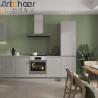 Buy cheap UK Style Solid Wood Door Panel High Gloss Lacquer Finish I Shape Mini Kitchen Cabinets from wholesalers