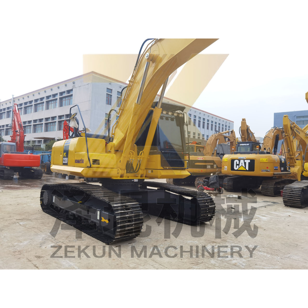 Used 22 Ton Komatsu 220 PC220 Excavator with 1M³ Bucket Capacity and 1050 Working Hours