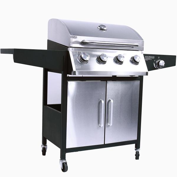Buy cheap Customized Logo Acceptable 4 1 Stainless Steel Grill Propane BBQ Gas Grill for Patio Garden from wholesalers