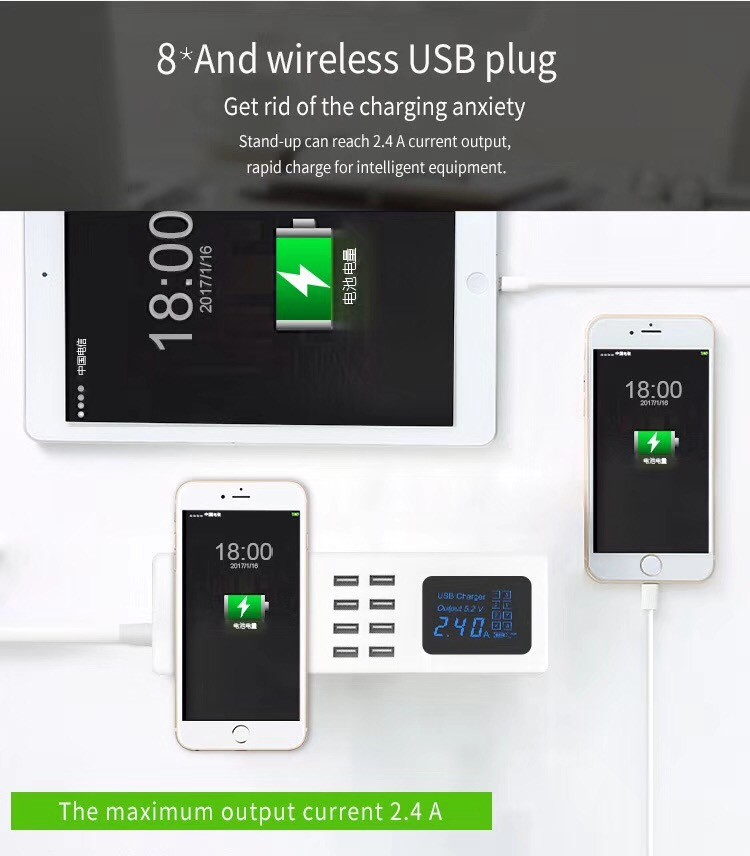 WIRELESS CHARGING USB SOCKET New design wireless charging sliding desktop socket /Sliding electric tabletop socket