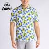 Buy cheap Spring Sublimated Embroidery Polo Shirts Polyester Formal Short Sleeve from wholesalers