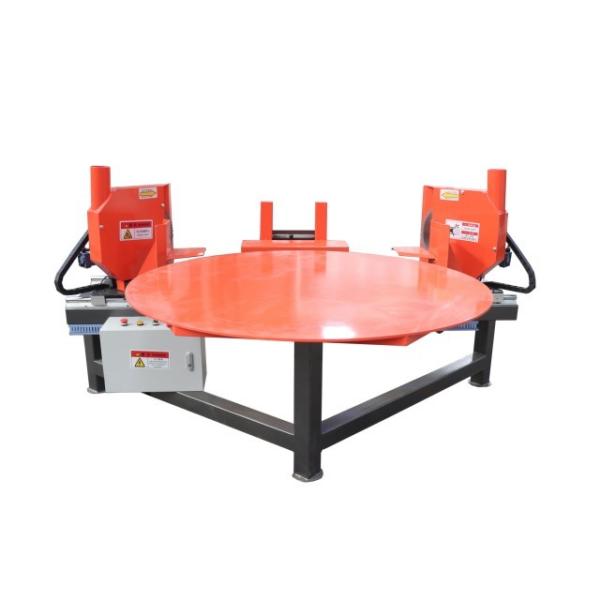 Buy cheap Tray Corner Cutter Wood Pallet Corner Cutting Machine Circular Disc Saw Machine from wholesalers