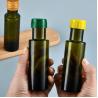 Buy cheap Customized Olive Green Glass Essential Oil Bottle 50ml/100ml Luxury Cooking Oil Bottle from wholesalers