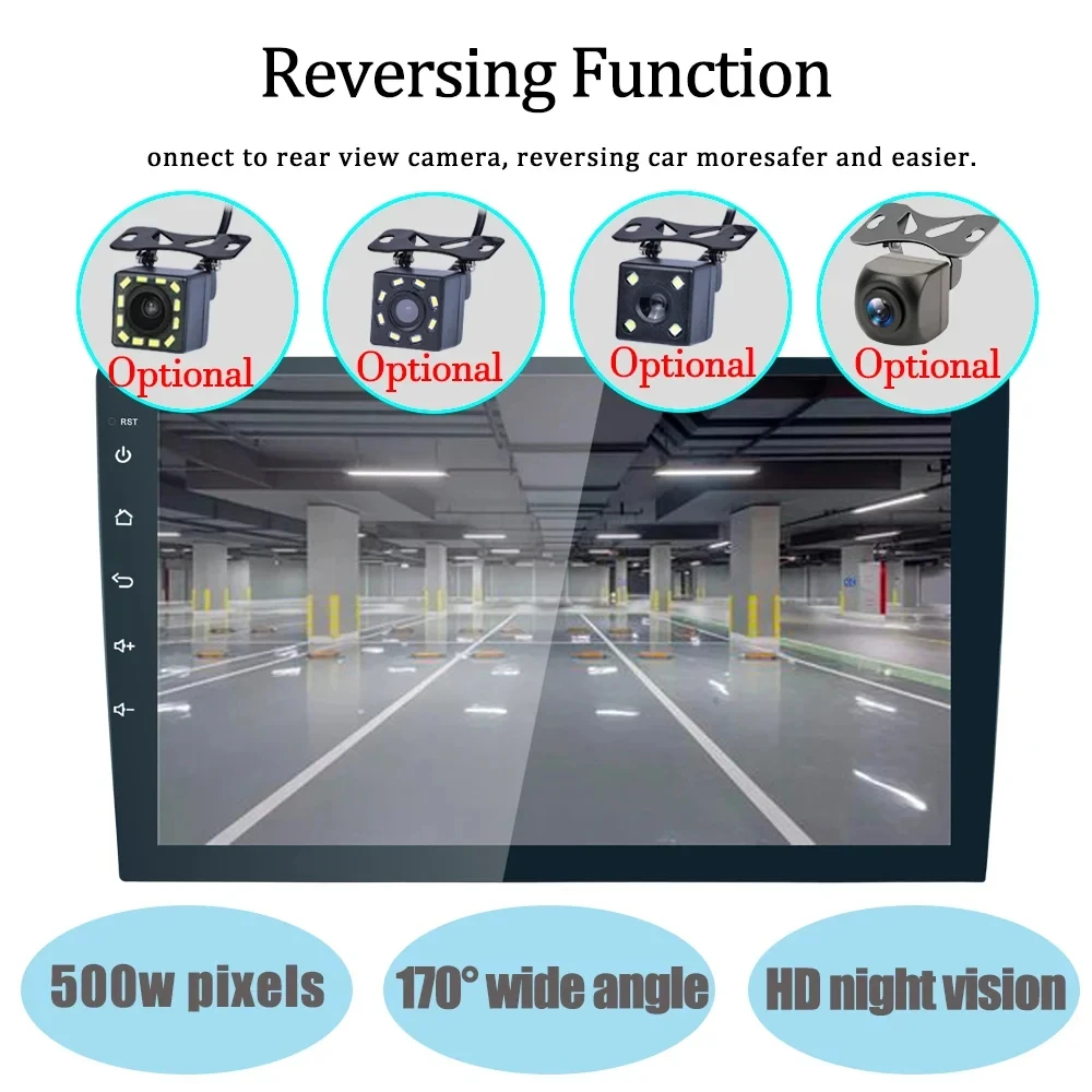 Universal 1Din Car DVD MP3 MP4 Player Built-in WiFi Connection Car Monitor MP5 Stereo