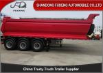 25 Cubic Meters 3 Axles Cement Dump Semi Trailer