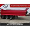 Buy cheap 25 Cubic Meters 3 Axles Cement Dump Semi Trailer from wholesalers