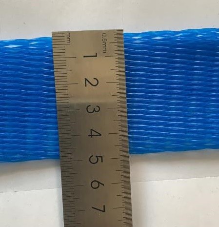 Good Elasticity Plastic Protective Netting Sleeve Soft Polyethylene For Metal Parts