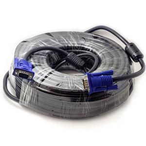 Wholesale HDPE Insulation 3 6 10m Computer VGA Cable OD 8.0mm PVC Jacket from china suppliers