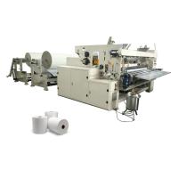 Buy cheap High performance automatic toilet paper roll rewinding machine at factory price product