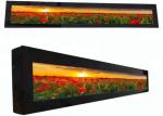 Network Stretched LCD Display 23.1 Inch For Supermarket Advertising Shelf
