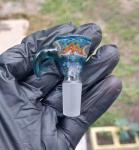 Stock Supply 14mm Glass Snowflake Screen Slide Bowl Male For Water Pipe Bong