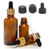 Buy cheap Small 4oz Amber Glass Dropper Bottles With Measured Pipette from wholesalers