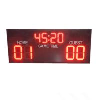 Buy cheap High Brightness Electronic Soccer Scoreboard With Aluminum Cabinet product
