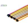Buy cheap Straight Reusable Smoothie Straws , Rainbow Colored Metal Bar Straws from wholesalers