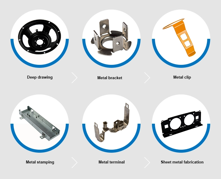 EU/ISO9001 2008/TS16949/ROHS/SGS Certified Punching Holes Bracket with 48H Salt-Spray Test