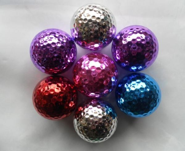 Buy cheap metal color golf ball from wholesalers