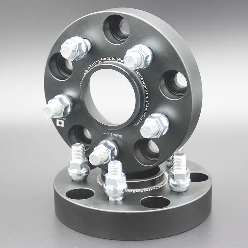 Forged Hubcentric Wheel Adapters Anodized Black 40MM Bolt Pattern 5x130/84.1 To 5x112/66.6