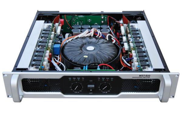 Buy cheap 2 Channel Church Sound Equipment For Background Music 2 × 650W from wholesalers