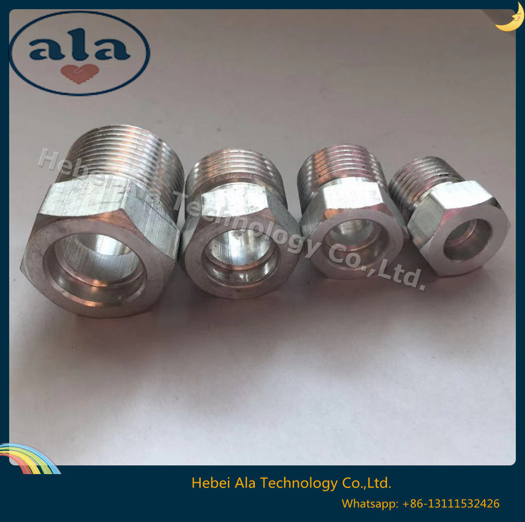 #6 #8 #10 #12 Aluminum A/C Hose Fittings Aluminum O-Ring external head Fittings Plugs