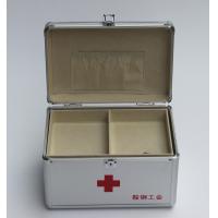 Buy cheap ABS First Aid Case With Removable Tray For Medicines Small Aluminum Doctor Carry product