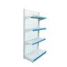 Buy cheap Heavy Duty Wood Gondola Shelving Supermarket Metallic Display Racks from wholesalers