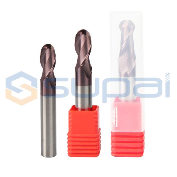 Buy cheap 6mm 8mm 10mm Ball Nose Milling Cutter H6 Tolerance from wholesalers