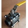 Buy cheap 3PC Flanged Ball Valve , ASTM A216 WCB 2 Inch Carbon Steel Ball Valves pneumatic/with iso5211 from wholesalers