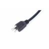Buy cheap Best American UL 3 pin power cord without stopper 10A rated 0.5m1.5m3m5m and so on from wholesalers