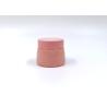 Buy cheap Subulate Pink PET Plastic Cosmetic Jars 50ml 300ml With Disc Hair Mask Facial Scrub Packaging from wholesalers
