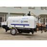 Buy cheap Compact Trailer Concrete Pump , 40m3/H Diesel Engine Type Reed Concrete Pump from wholesalers