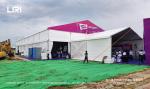 100km/H Wind Resistance Outdoor Event Tents With PVC Sidewall