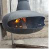 Buy cheap Hotel And Indoor Rotating Suspended Fireplace Hanging from wholesalers