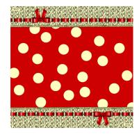 Buy cheap Red Christmas Guest 20ct Printed Paper Napkin 33x33cm Size product