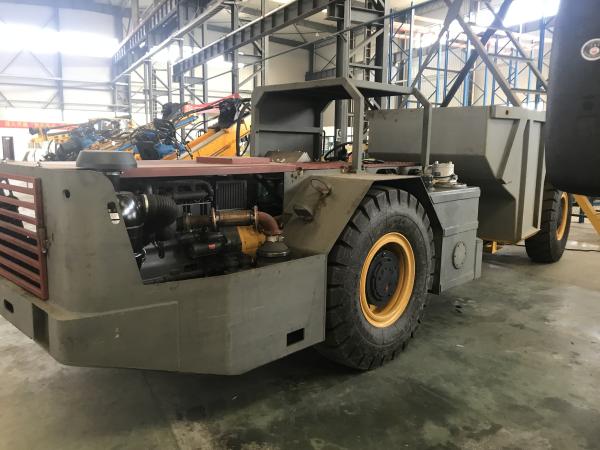 Buy cheap Underground Mining Haul Truck , Automatic Loader Big Yellow Dump Truck from wholesalers