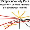Buy cheap Teaspoon Micro Scoops 150 Milligram Mini Measuring Spoons Plastic Scoop For Measuring Cosmetics, Medicines from wholesalers