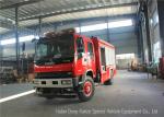 ISUZU FVR EURO5 Water Foam Fire Fighting Vehicles For Fireman Department