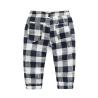 Buy cheap Unisex Cute Newborn Baby Clothes Cotton Plaid Harem Pants Knitted Fabric from wholesalers