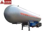 23 Ton LPG Transport Trailer Truck Mount Bobtail End Plate Low Inner Impact LPG