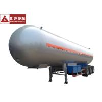 Buy cheap 23 Ton LPG Transport Trailer Truck Mount Bobtail End Plate Low Inner Impact LPG product